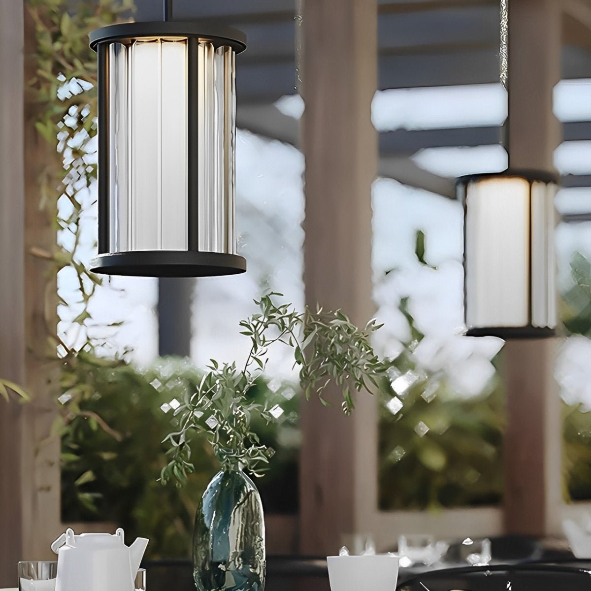 Cylinder Waterproof LED Outdoor Hanging Lights - Flyachilles