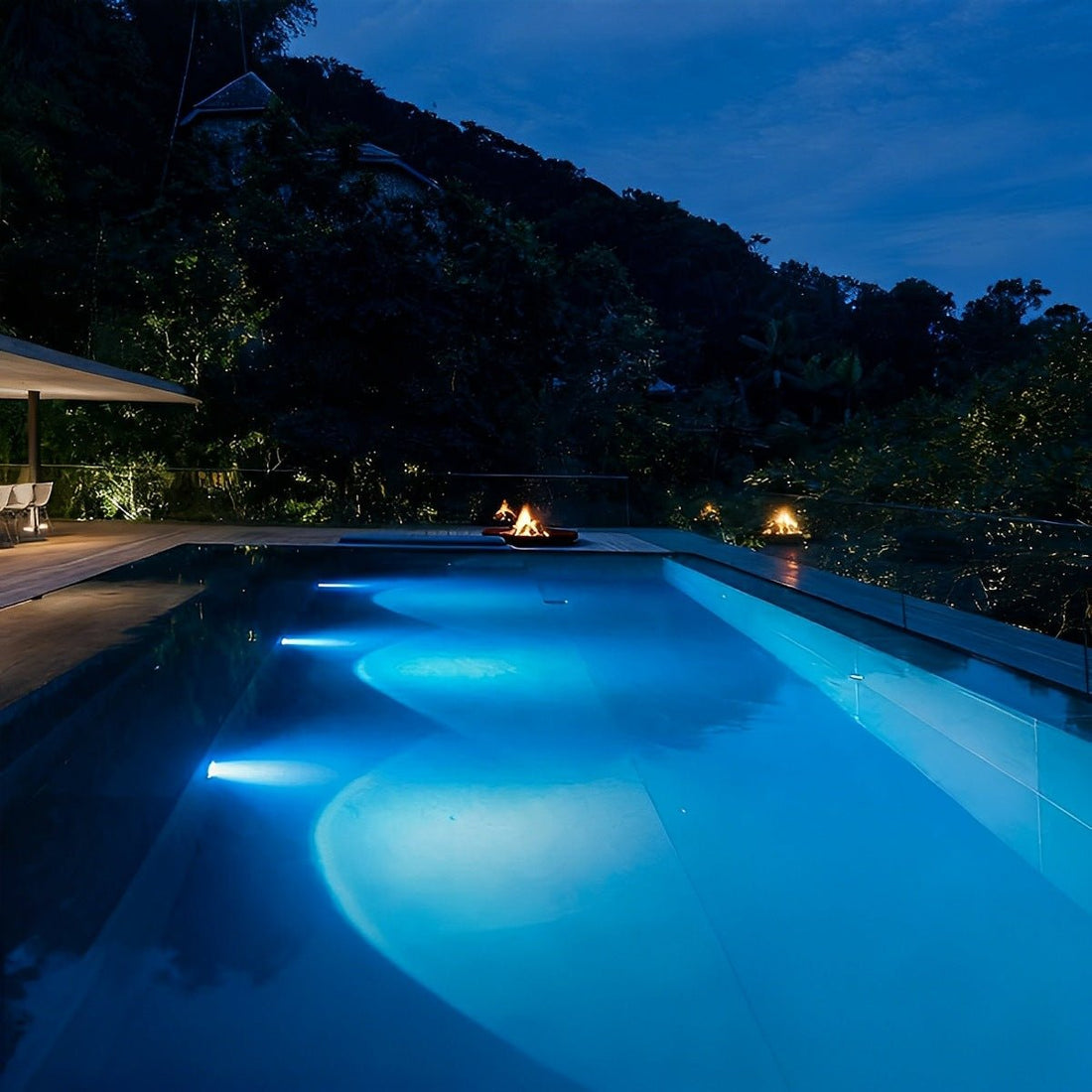 DC12V Outdoor Underwater Dimmable Recessed Ground LED Spot Lights - Flyachilles