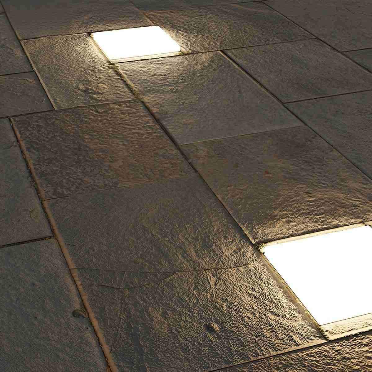 DC24V Low Voltage Waterproof Outdoor Recessed LED In Ground Lights Stainless Steel - Flyachilles