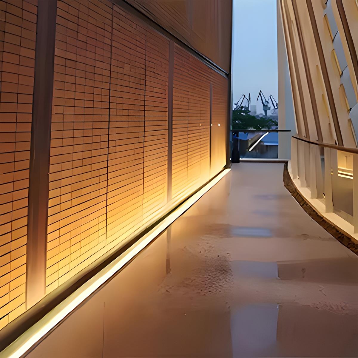 DC24V Low Voltage Waterproof Outdoor Recessed LED In Ground Lights Stainless Steel - Flyachilles