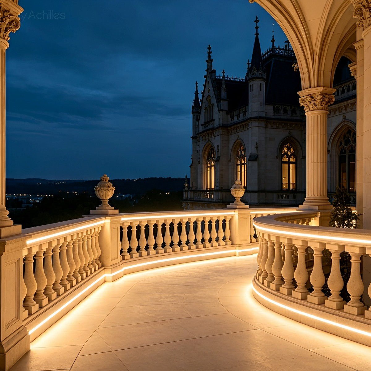 DC24V Waterproof Outdoor Recessed LED Flexible Linear Light Stair Lighting DIY - Flyachilles