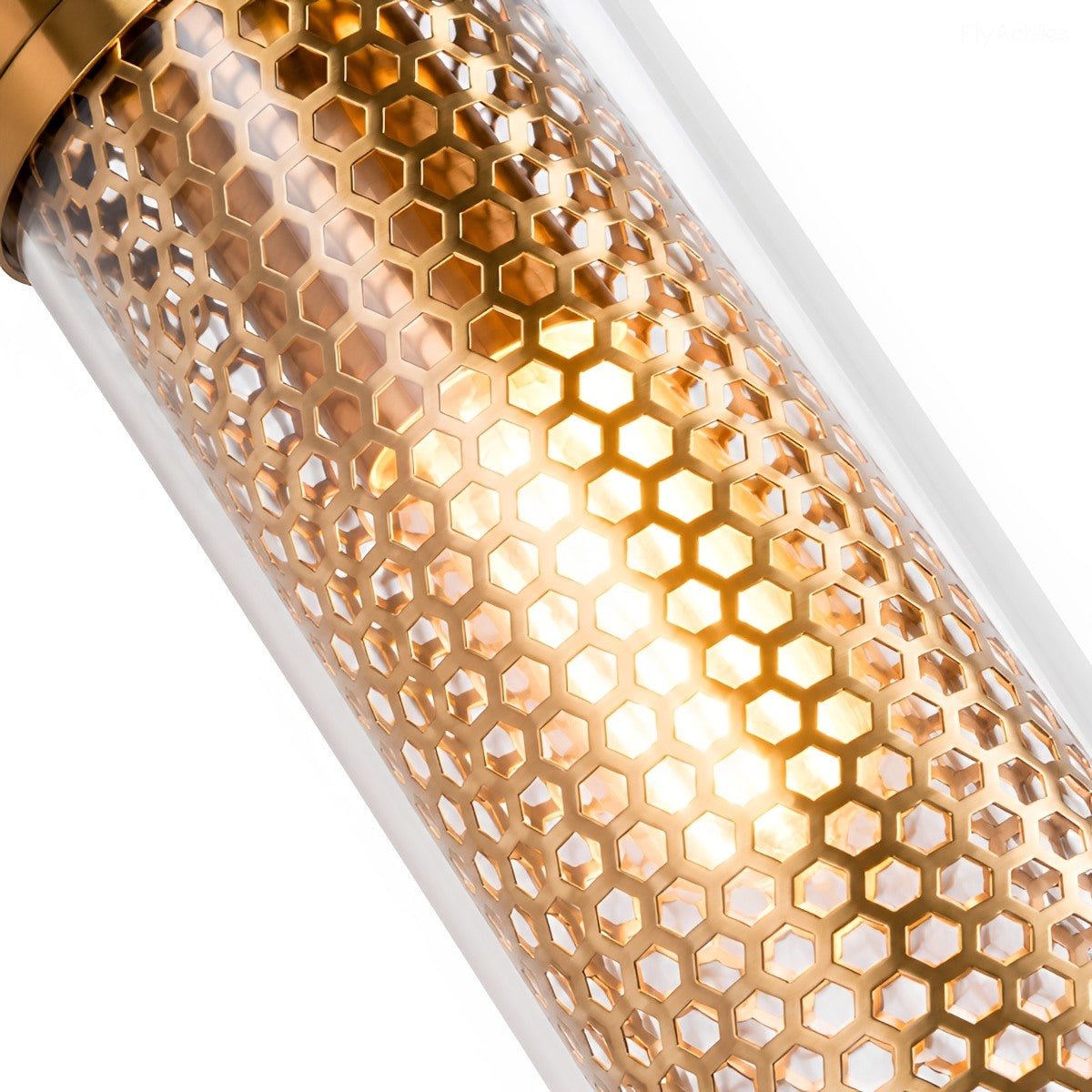 Dimmable Vintage Industrial Cylinder Glass LED Wall Sconces - Flyachilles
