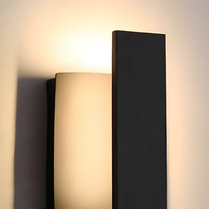 Dimmable Waterproof Rectangle Black LED Outdoor Wall Sconces - Flyachilles