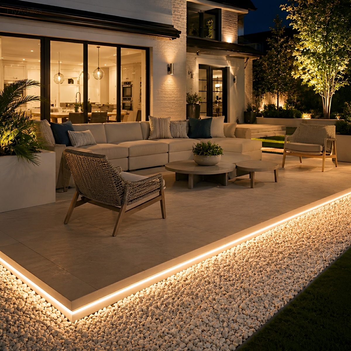 DIY Waterproof Recessed Silicone 24V Modern Flexible LED Strip Lights Linear Light 197&