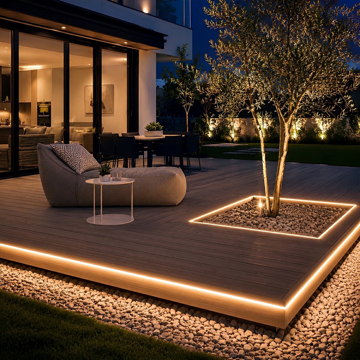 DIY Waterproof Recessed Silicone 24V Modern Flexible LED Strip Lights Linear Light 197&
