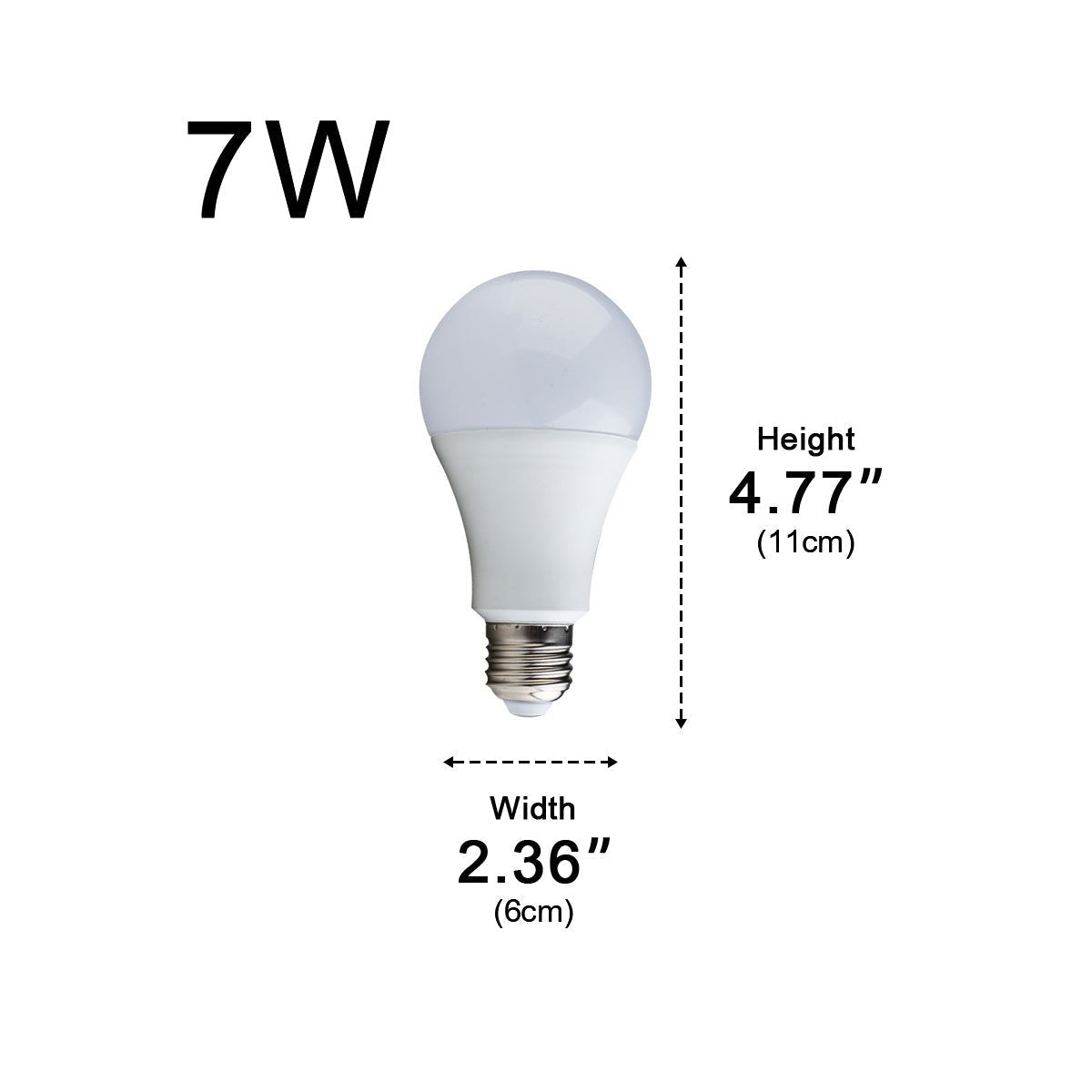 E27 SCR Triac - Dimmable Energy - Saving LED Bulb - Flyachilles