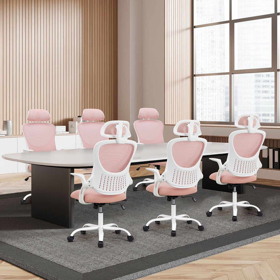 Ergonomic Swivel Mesh Office Computer Desk Chair - Flyachilles