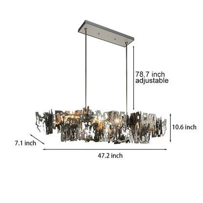Fantasy Order Vintage Rustic Hollow LED Post - Modern Chandelier Lighting - Flyachilles