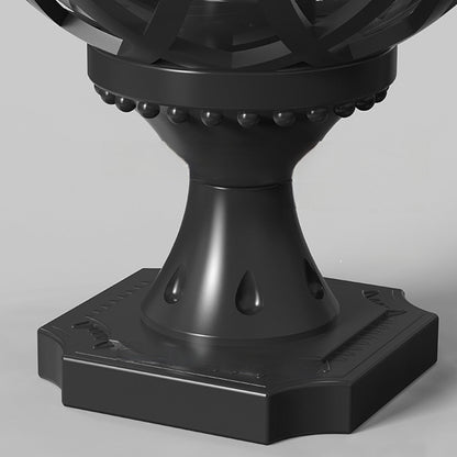 Farmhouse Round Ball Waterproof Outdoor Fence Post Lights - Flyachilles