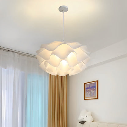 Flower Shaped Three - step Dimming LED White Chandelier Pendant Light - Flyachilles