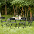 Folding Chair with Cushion – 330 lbs, Lightweight - Flyachilles