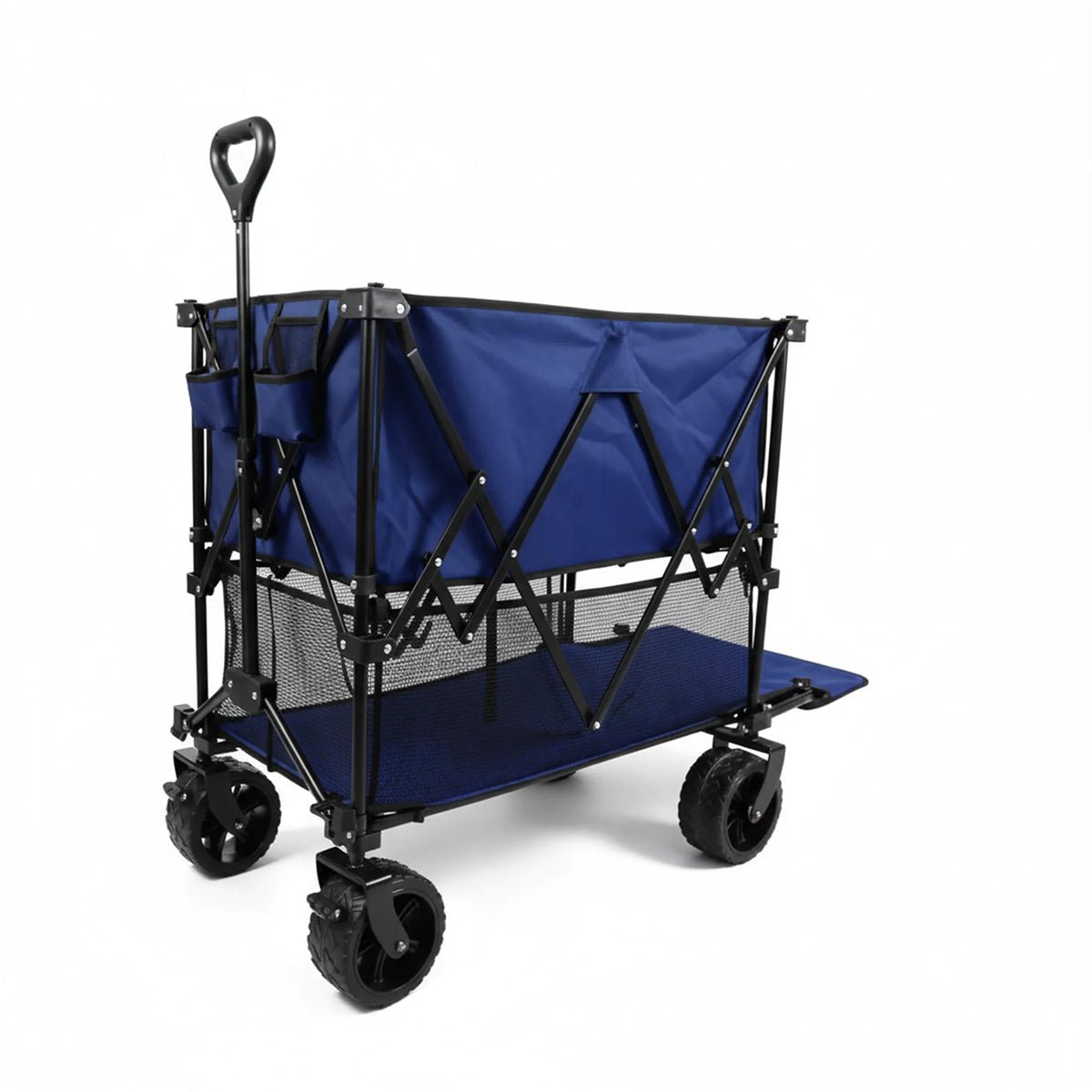 Folding Double - Decker Truck with Brakes Wagon Cart 320L - Flyachilles