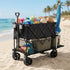 Folding Double - Decker Truck with Brakes Wagon Cart 320L - Flyachilles