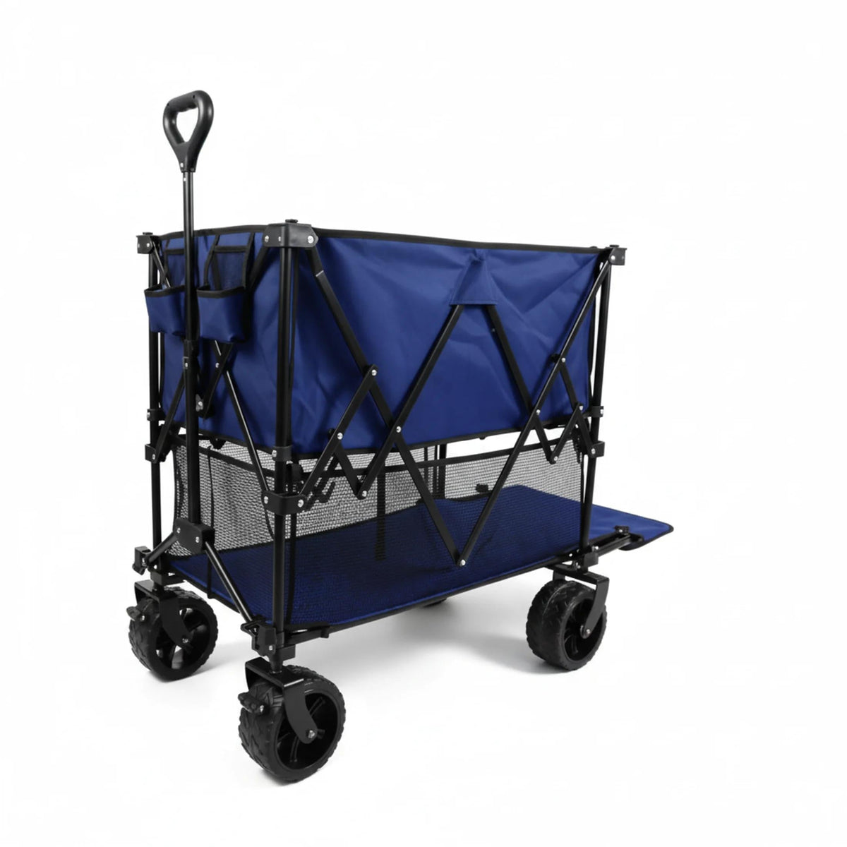 Folding Double - Decker Truck with Brakes Wagon Cart 320L - Flyachilles