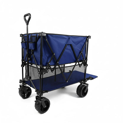 Folding Double - Decker Truck with Brakes Wagon Cart 320L - Flyachilles