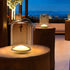 Glass Cylinder Waterproof LED Outdoor Portable Lantern Floor Lamp - Flyachilles