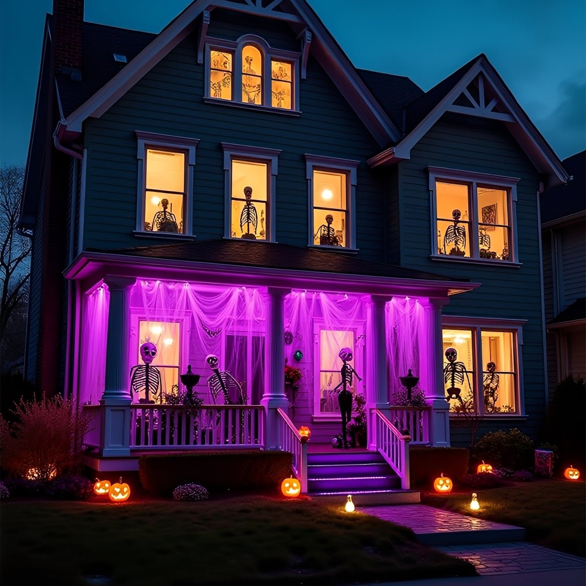 Halloween Waterproof UV Purple LED Outdoor Flood Light – Flyachilles