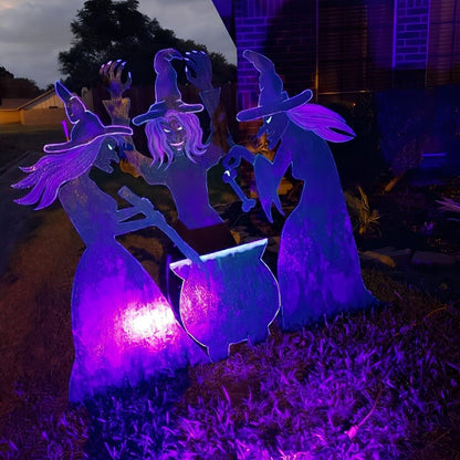 Halloween Waterproof UV Purple Light Flood Lights Outdoor Ambient Lighting - Flyachilles