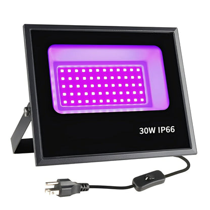 Halloween Waterproof UV Purple Light Flood Lights Outdoor Ambient Lighting - Flyachilles