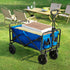 Heavy Duty 600D Folding All - Terrain Wagon Cart for Camping & Shopping, 330lbs - Flyachilles