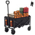 Heavy Duty Folding Utility Wagon Cart Outdoor Trolley - Flyachilles