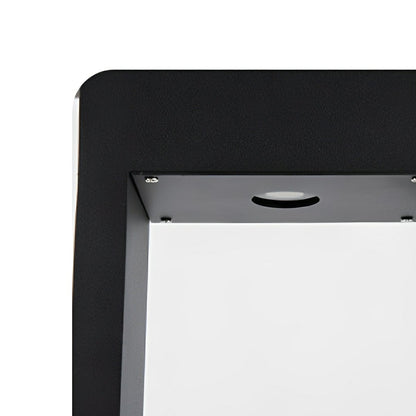 Hollow Square Waterproof LED Black Modern Outdoor Lawn Light Post Lights - Flyachilles