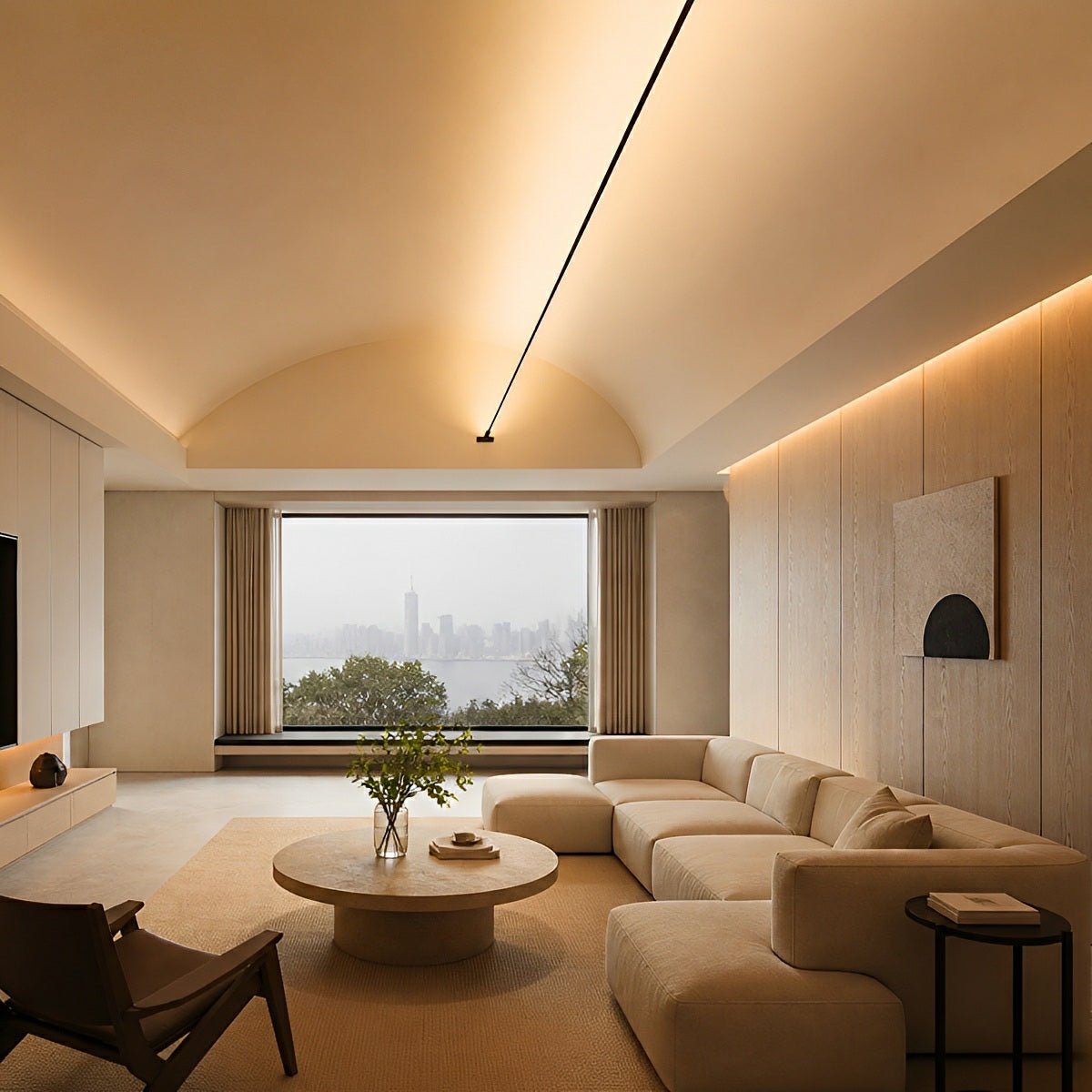 Indoor Dimming Rotatable LED Linear Strip Light - Flyachilles