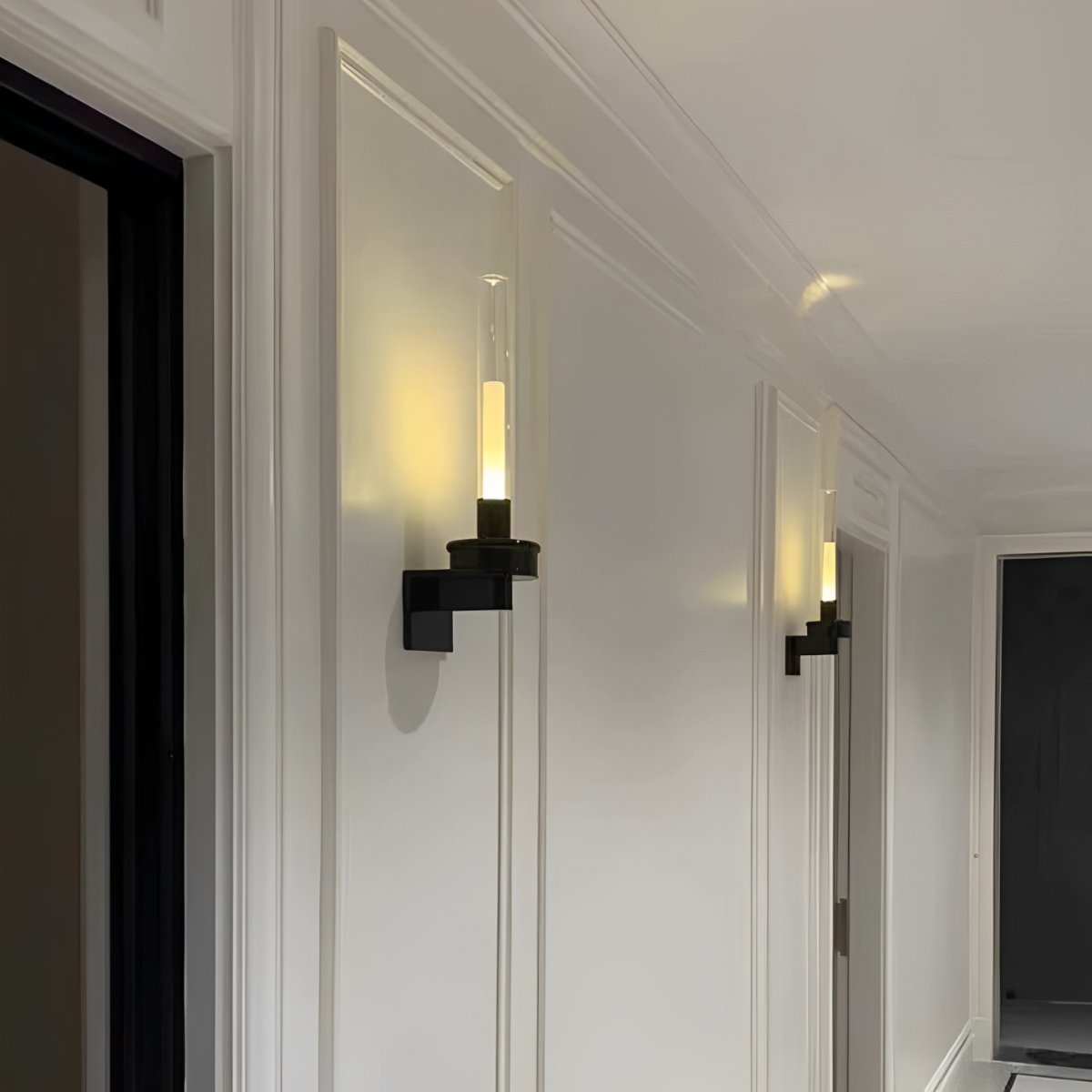 Contemporary Creative Minimalist LED Tube Wall Sconces Lights Indoor ...