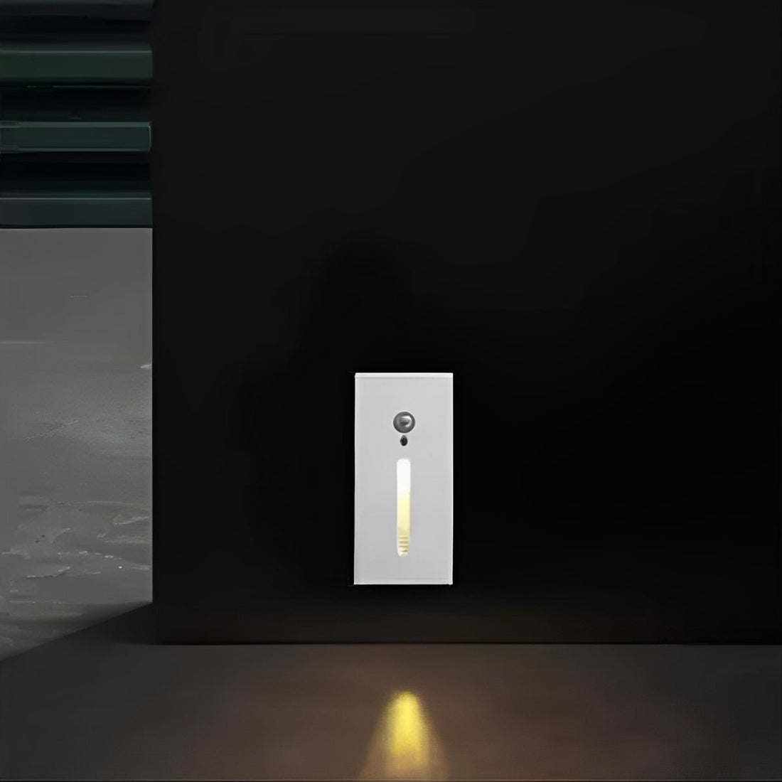 Indoor Minimalist Motion Sensor LED Recessed Stairway Wall Light - Flyachilles