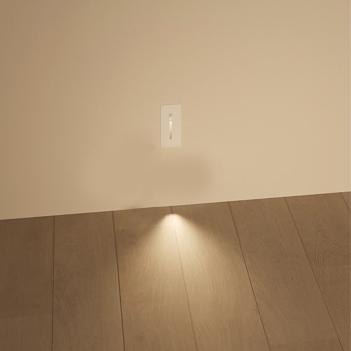 Indoor Minimalist Motion Sensor LED Recessed Stairway Wall Light - Flyachilles