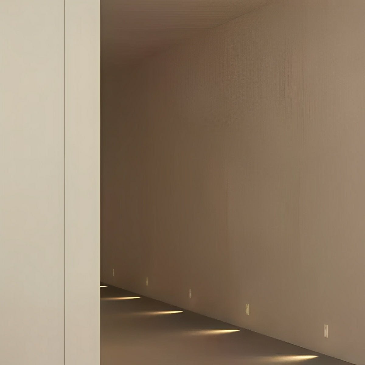 Indoor Minimalist Motion Sensor LED Recessed Stairway Wall Light - Flyachilles