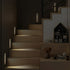 Indoor Minimalist Motion Sensor LED Recessed Stairway Wall Lights - Flyachilles
