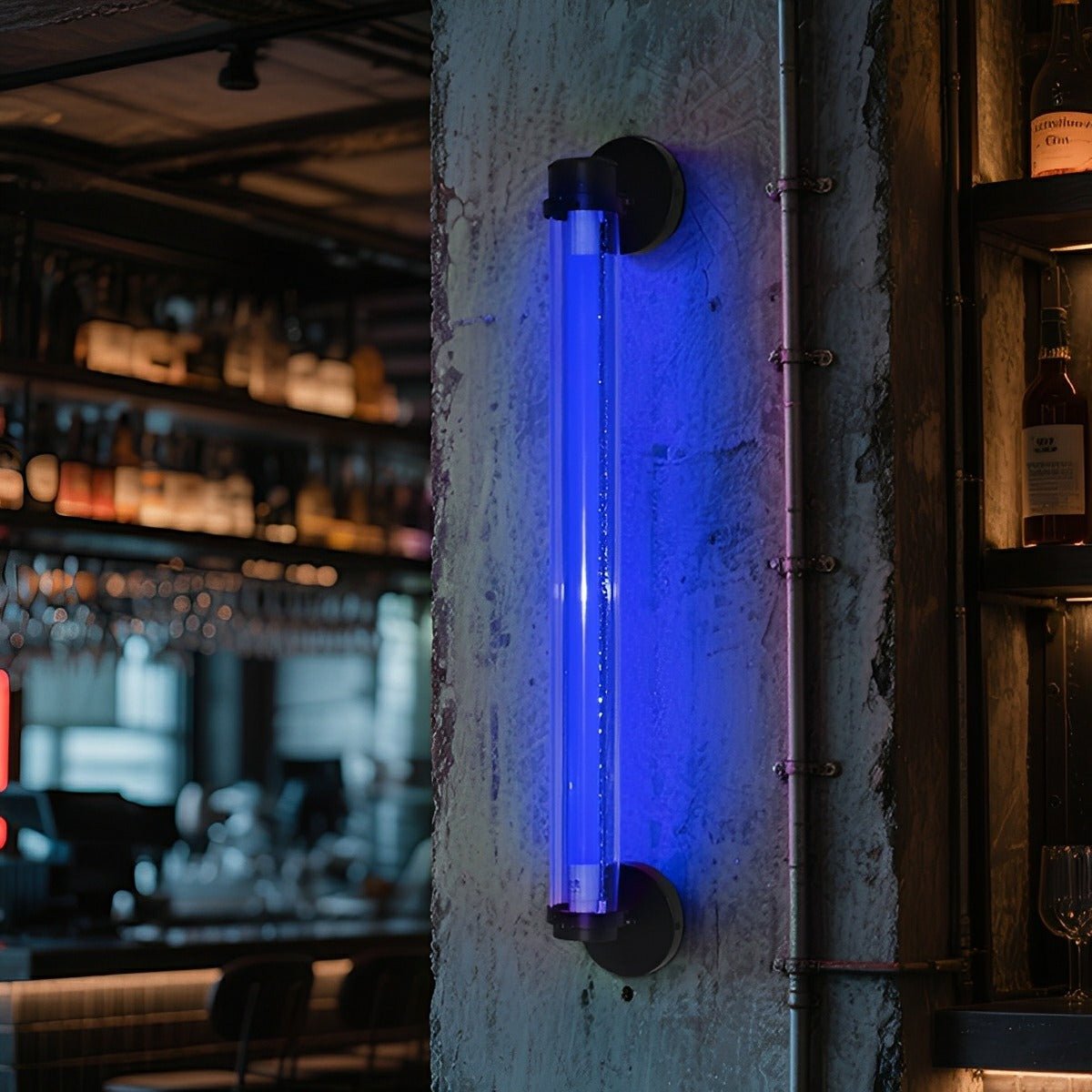 Industrial Neon Long Strip LED Wall Sconces - Flyachilles