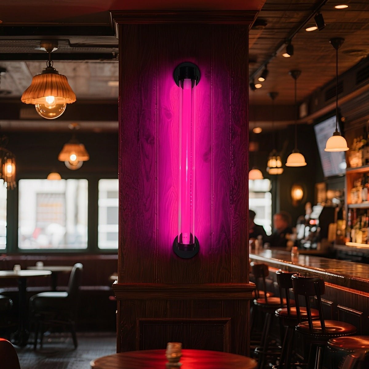 Industrial Neon Long Strip LED Wall Sconces - Flyachilles