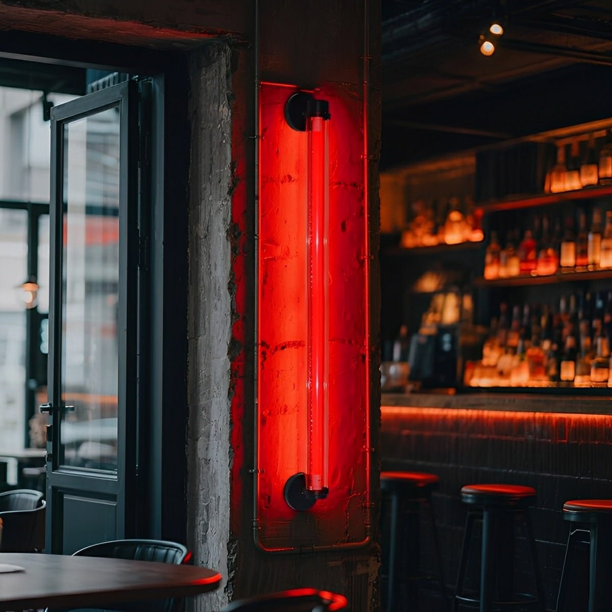 Industrial Neon Long Strip LED Wall Sconces - Flyachilles