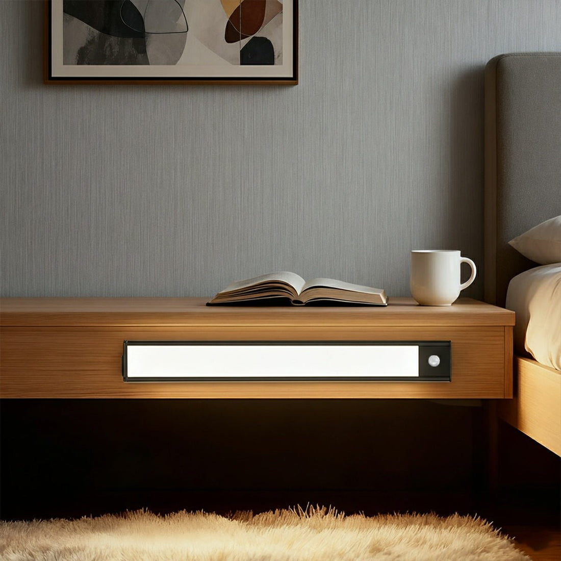 Intelligent Ultra - thin Dimmable Motion Sensor Wireless Strip LED Cabinet Light - Flyachilles