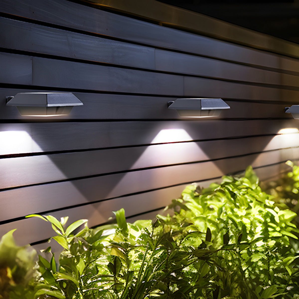 LED Square Waterproof Solar Outdoor Wall Lights - Flyachilles