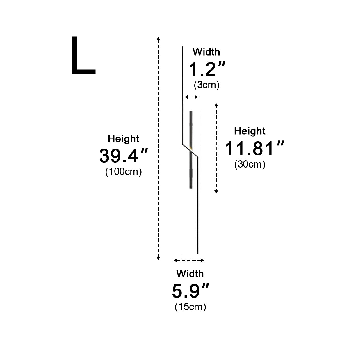 Lines Creative LED Modern Minimalist Wall Sconces Lighting - Flyachilles