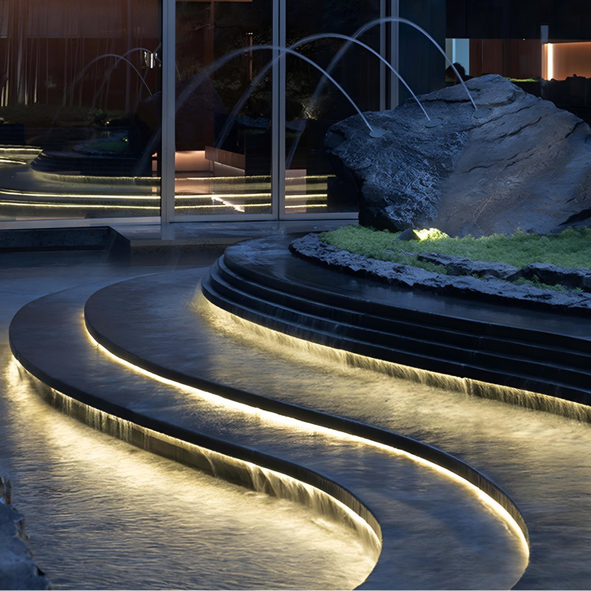 Low Voltage 24V Waterproof Underwater Outdoor Recessed Flexible LED Linear Light - Flyachilles