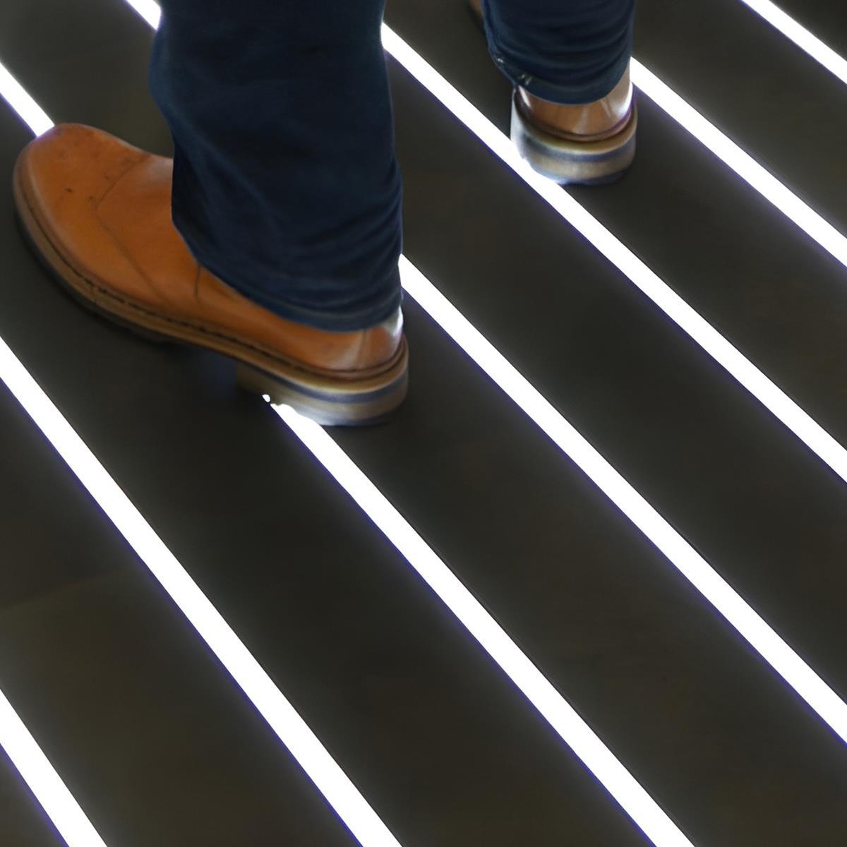 Led Ground Colour Low Voltage Waterproof Outdoor Recessed LED Strip Lights In Ground Wall ...