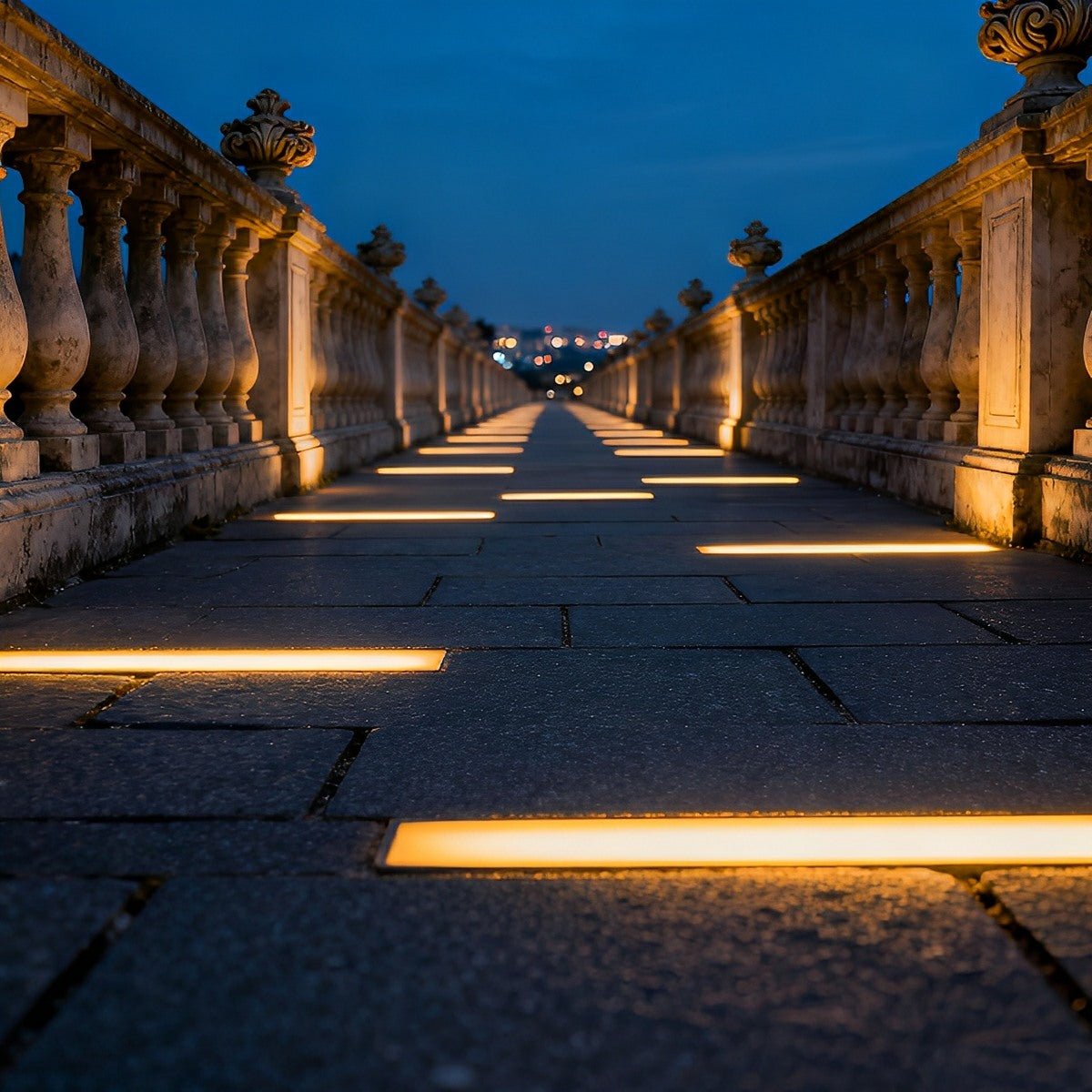 Low Voltage Waterproof Outdoor Ground LED Strip Lights 39.37 Stainless Steel