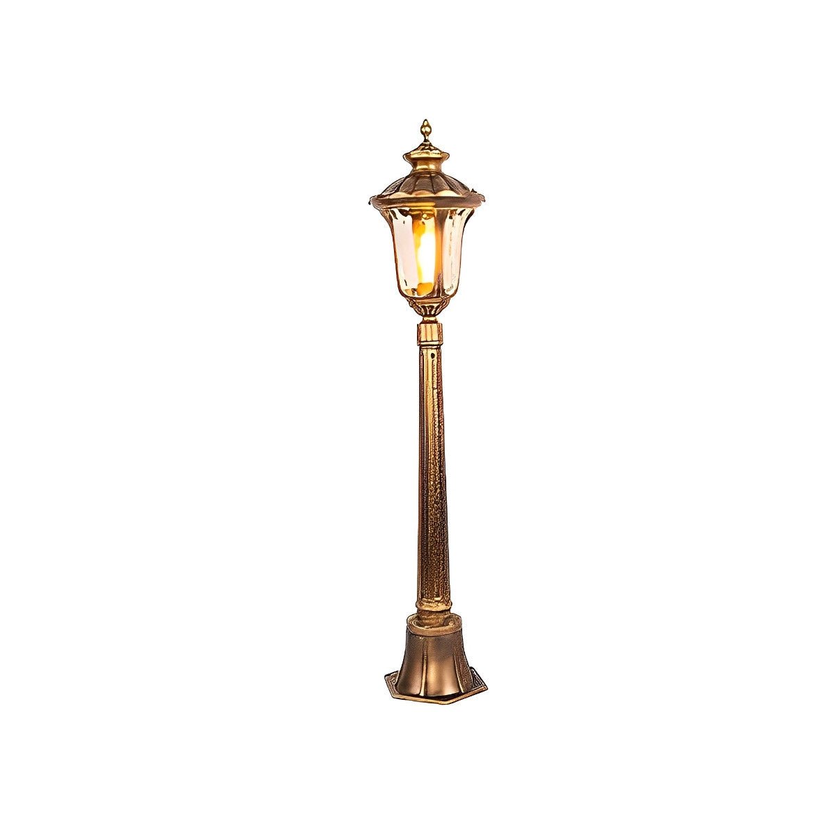 Luminous Guardian European Vintage Waterproof Aluminium LED Bronze Street Lights - Flyachilles