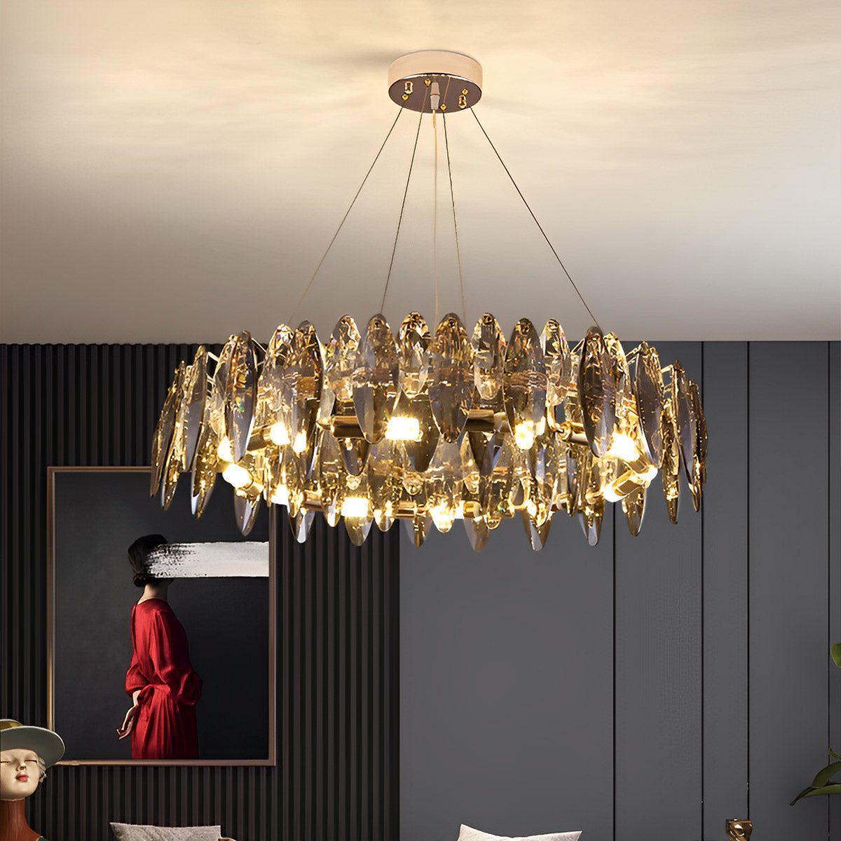 Luxury LED lighting Crystal Chandelier - Flyachilles
