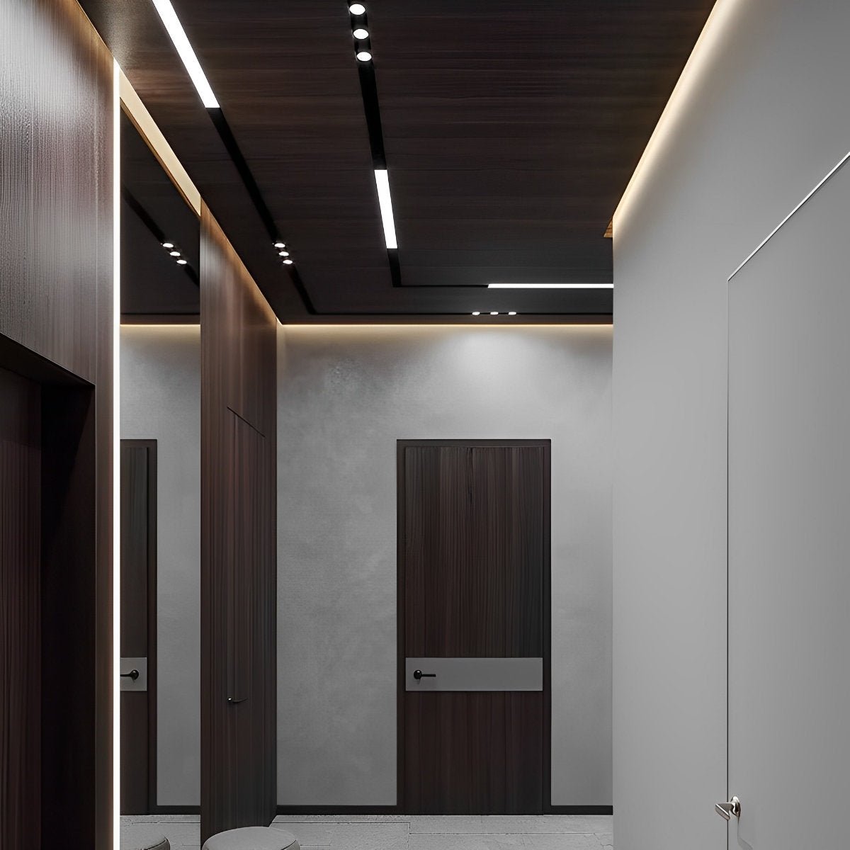 Mini Recessed Invisible LED Strip Linear Lights Under Cabinet Lighting - Flyachilles