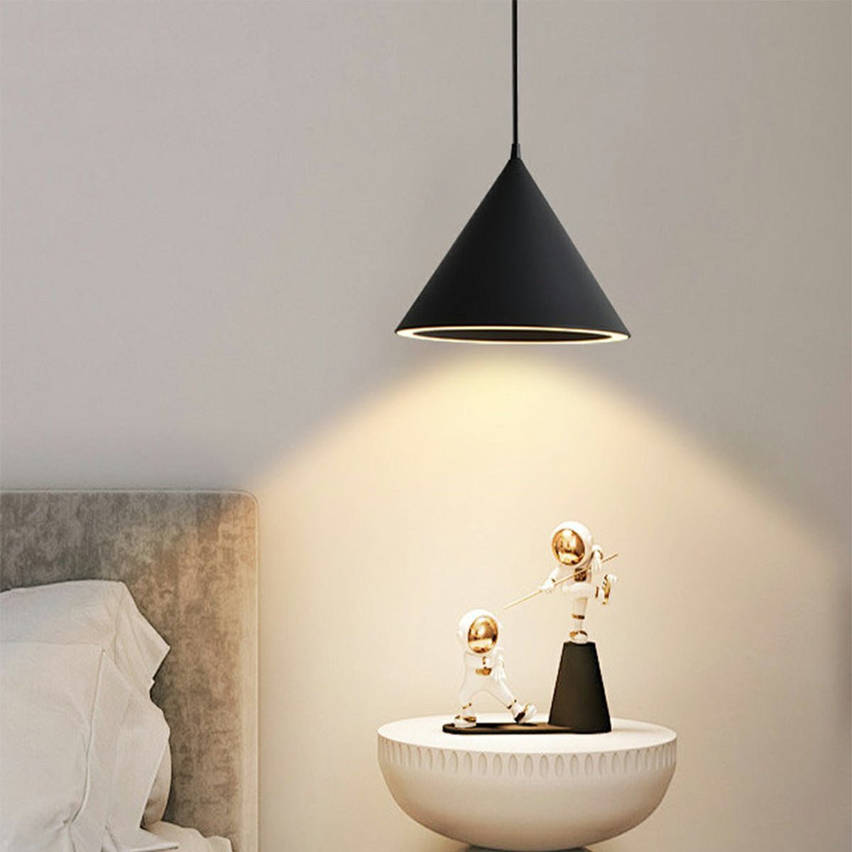 Minimalist Conical LED Macaron Color Pendant Light Island Lighting Chandelier - Flyachilles