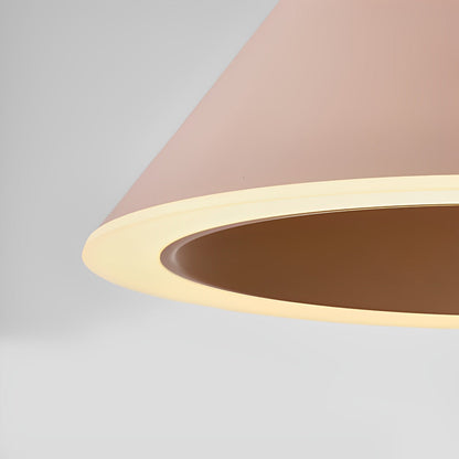 Minimalist Conical LED Macaron Color Pendant Light Island Lighting Chandelier - Flyachilles