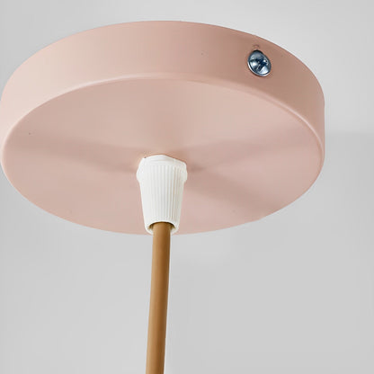 Minimalist Conical LED Macaron Color Pendant Light Island Lighting Chandelier - Flyachilles