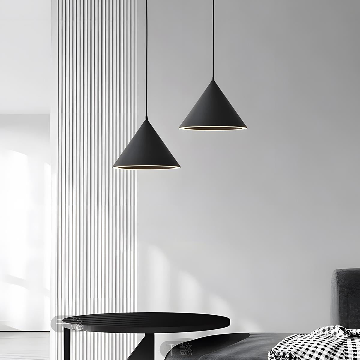 Minimalist Conical LED Macaron Color Pendant Light Island Lighting Chandelier - Flyachilles