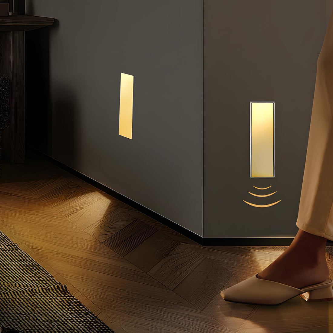 Minimalist LED Recessed Wall Sconces Stairway Lights - Flyachilles
