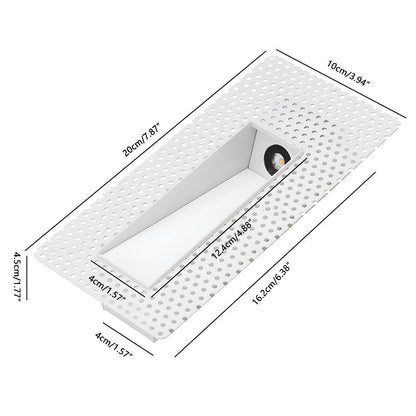 Minimalist LED Recessed Wall Sconces Stairway Lights - Flyachilles